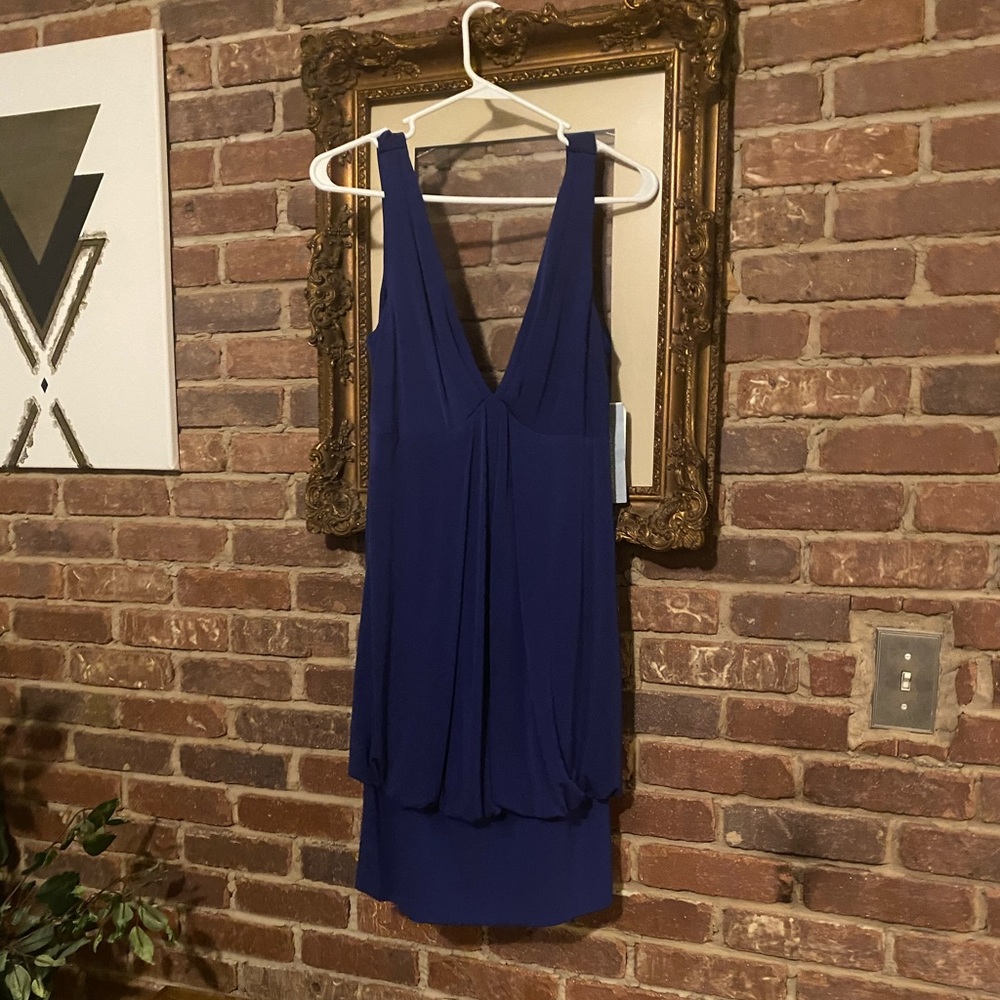 Cute blue cocktail/ party dress.  Never Worn
